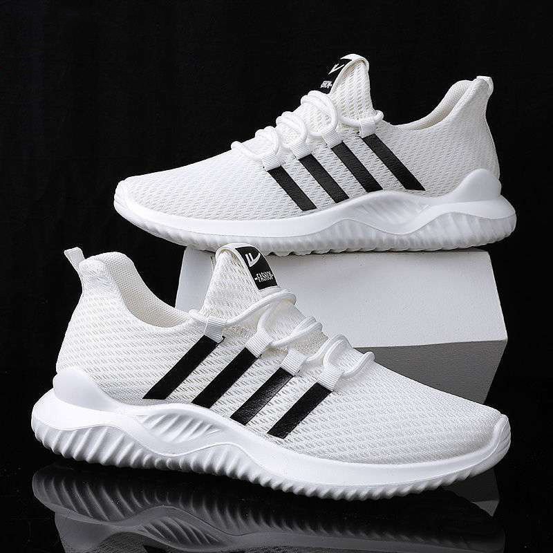 (2 Màu) Giày sneaker thể thao nam viền 4 sọc đế APB siêu đẹp | BigBuy360 - bigbuy360.vn