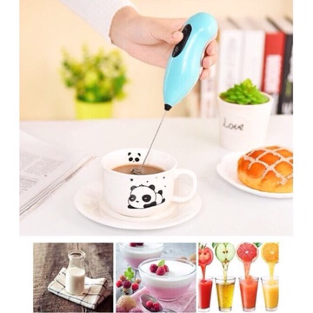 (SIÊU RẺ) Máy tạo bọt cafe, đánh trứng cầm tay mini