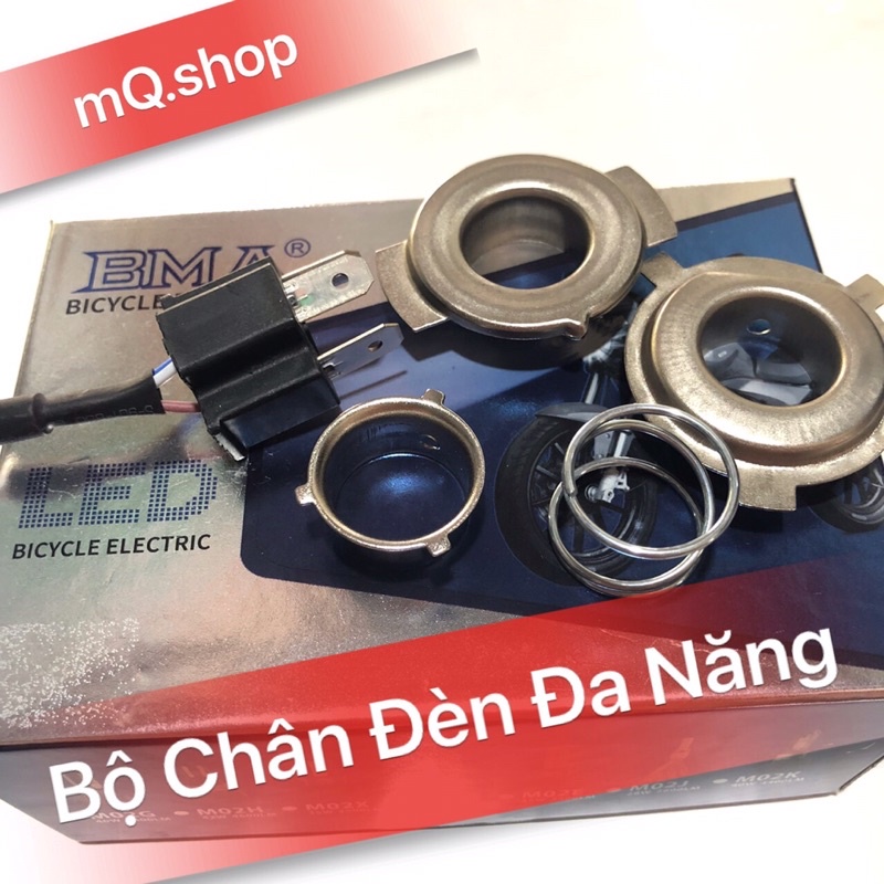 🔥ĐÈN PHA LED CHÍNH HÃNG M02J TẢN NHIỆT DÂY NHÔM 3 TIM LED 40W  mQ.shop