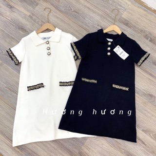 Váy len pha dạ