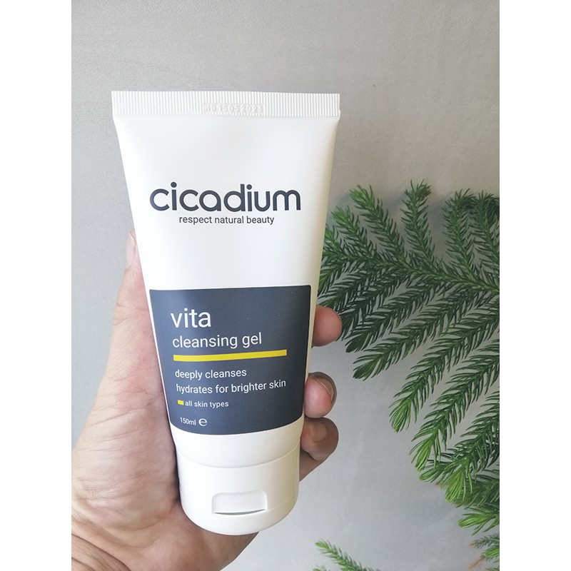 Rửa mặt dịu nhẹ Cicadium Vita Cleansing Gel 150ml