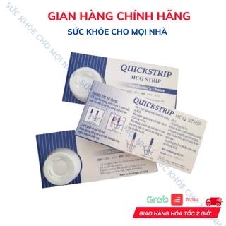 Que Thử Thai Quickstrip.Giúp Phát Hiện Thai Sớm.Que Test Thử Thai 2 Vạch