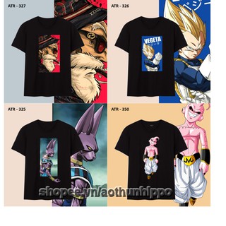 Áo thun Hippo- Mabu Dragon Ball 49 (d)