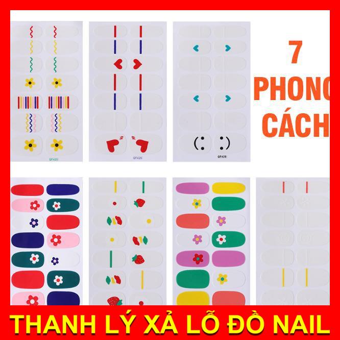 Sticker dán móng tay không thấm nước phong cách Nhật Bản, Hàn Quốc F506