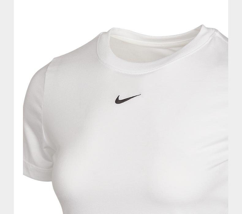 Áo Thể Thao Nike Tay Lửng Màu Trắng Thời Trang Mùa Hè 2021 Dd1329-100