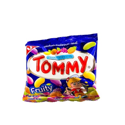 Kẹo dẻo Tommy trái cây Thái Lan gói 18g ❎ Kẹo gum trái cây các vị