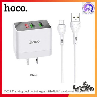 CÓC SẠC NHANH 2 CỔNG USB 5.0A HOCO DC28