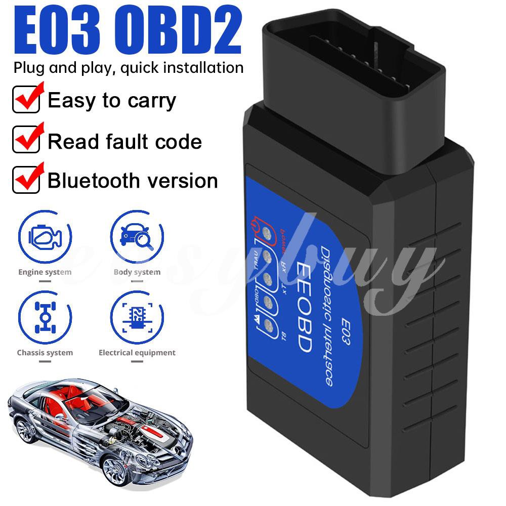 Thiết Bị Quét Mã Vạch Bluetooth Elm 327 Obd2 Cho Xe Hơi