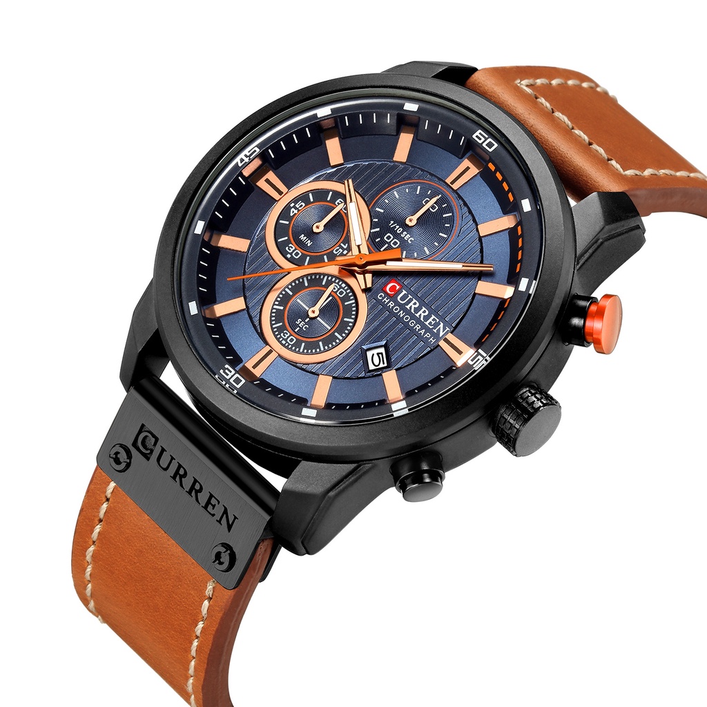 Đồng Hồ Quartz Chronograph Sang Trọng Cho Nam CURREN