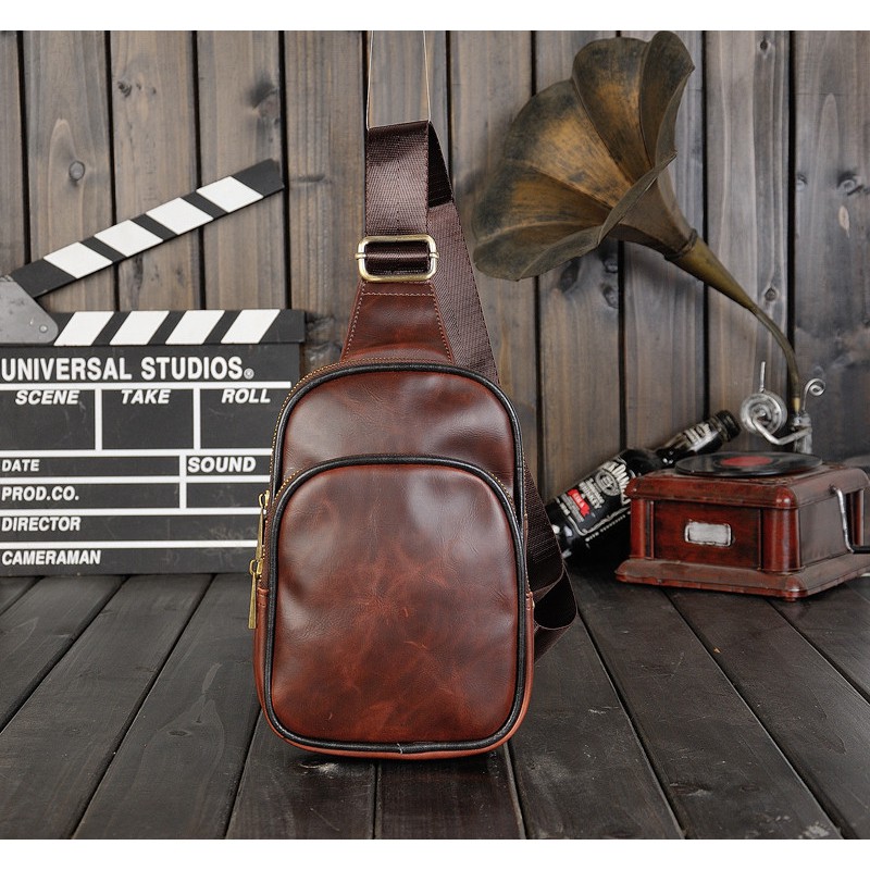 Túi đeo chéo HUTALEATHER thời trang nam cao cấp - thể hiện cá tính trẻ trung năng động VNA27 | BigBuy360 - bigbuy360.vn