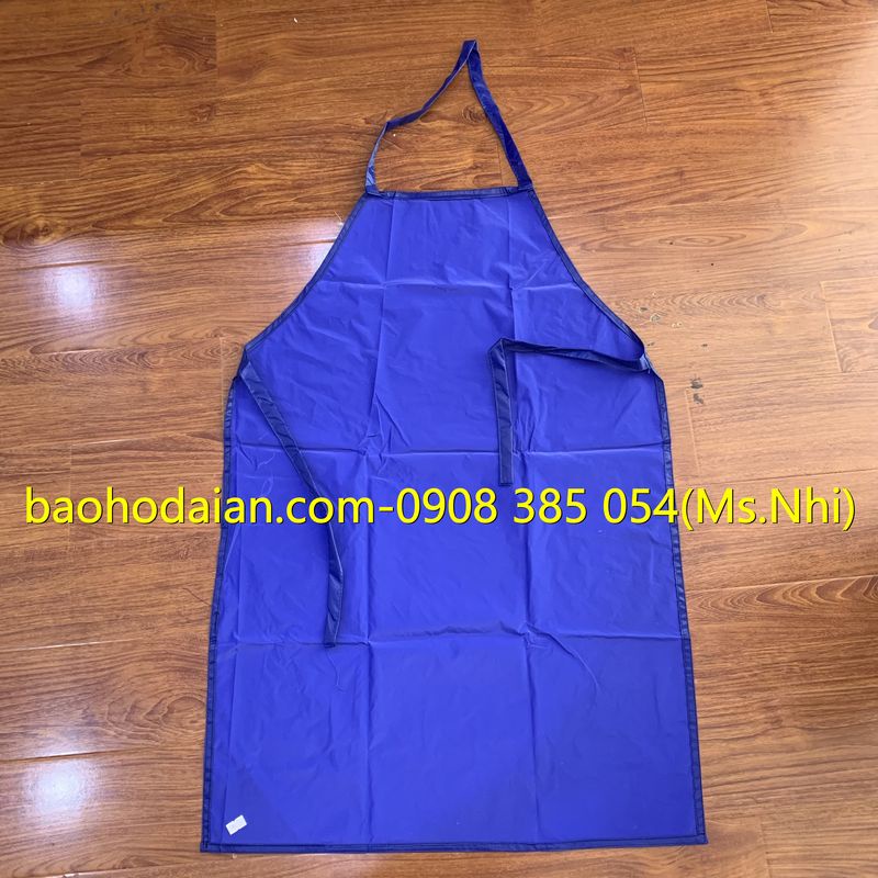 Tạp dề dù chống thấm nước tiện dụng- Hình thật