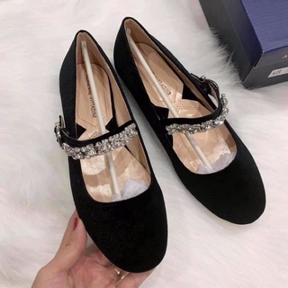 giày bệt đính đá