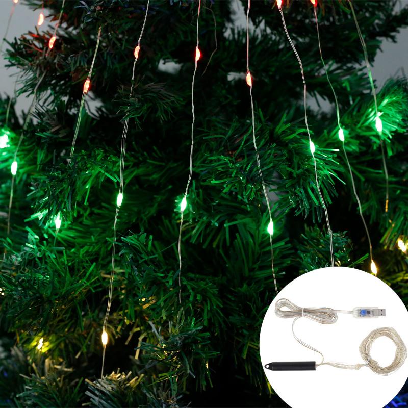 Dây Đèn LED 1.6m 160 Bóng Dùng Trang Trí Giáng Sinh thumbnail