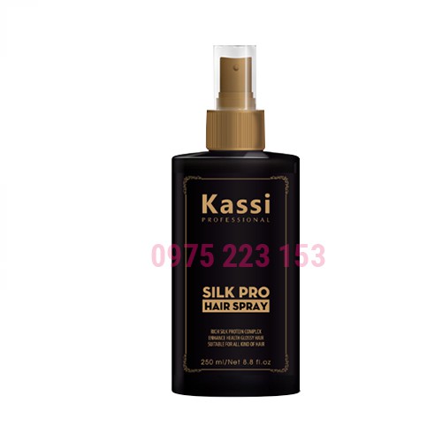 Sữa dưỡng phục hồi tóc hư tổn Kassi Silk Pro 250ml