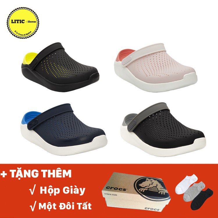 FG sục bít đầu nhựa PCV siêu đẹp💖FREESHIP💖dép giới tính LTRS04 (Trùm sỉ dép cross litic) 29 4