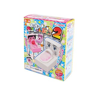 Popin cookin Nhật Bản làm thức uống trong bồn cầu vị cam và dâu - uống được