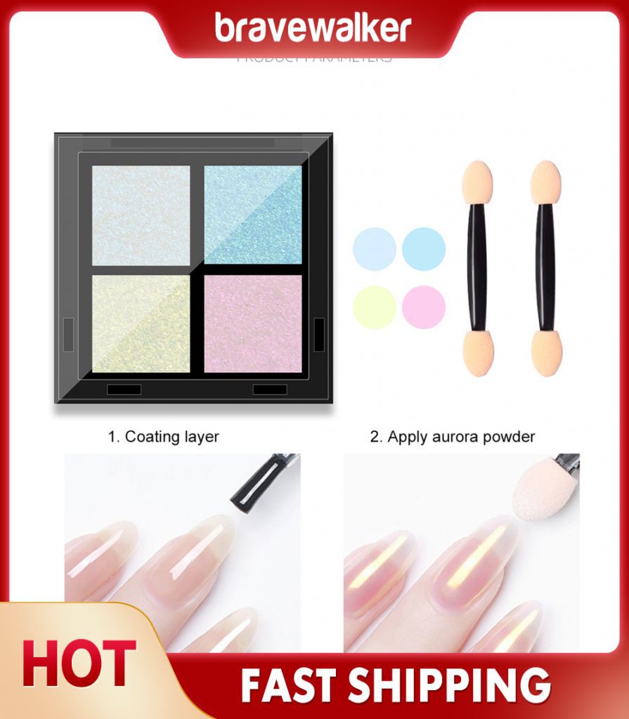 (Hàng Mới Về) Phấn Phủ Tráng Gương Titan Không Bay Phấn 4 Màu Tùy Chọn