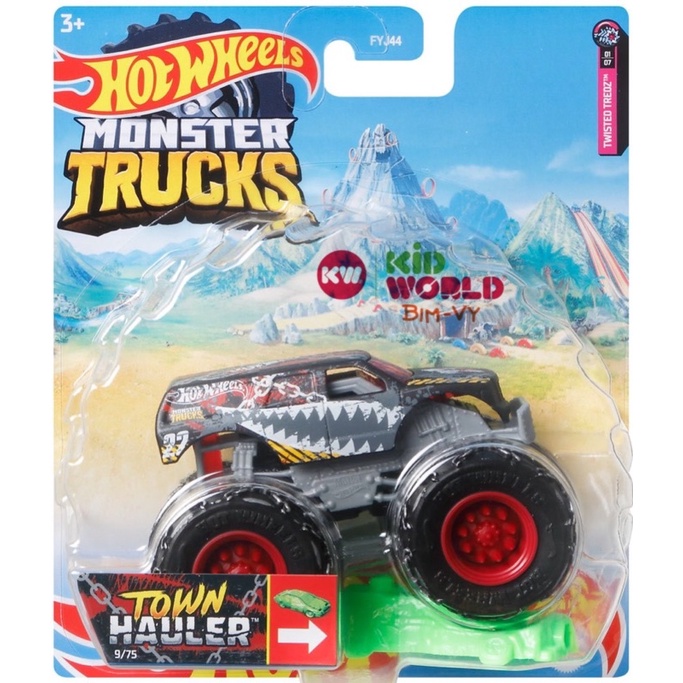 Xe mô hình Hot Wheels Monster Trucks Town Hauler HCP75.