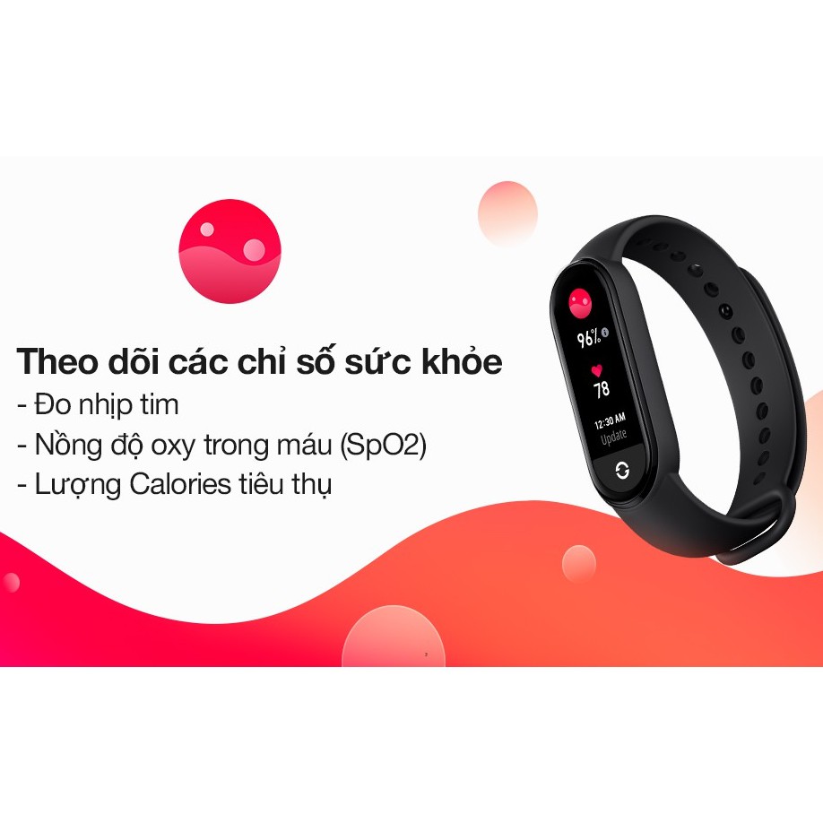 Xiaomi Miband 6 Vòng đeo tay thông minh mới nhất