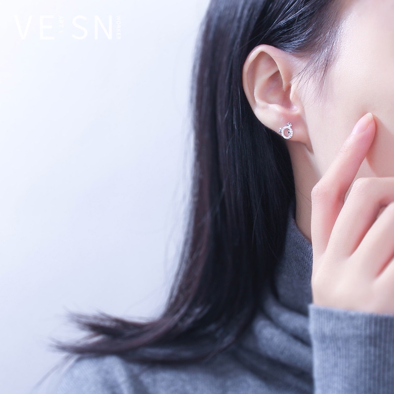 Bông tai hình con cá dễ thương phong cách hàn quốc bông tai nữ trang sức cao cấp mạ bạc tinh xảo