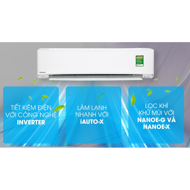 Máy lạnh Panasonic Inverter 2 HP CU/CS-XU18UKH-8 (Miễn phí giao tại HCM-ngoài tỉnh liên hệ shop)