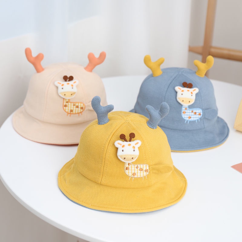 Mũ Tai Bèo In Họa Tiết Hoạt Hình Dễ Thương Thời Trang Xuân Hè Cho Bé Trai / Gái