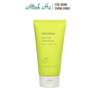 Sữa rửa mặt táo xanh Innisfree Apple Seed Cleansing Foam 150ml