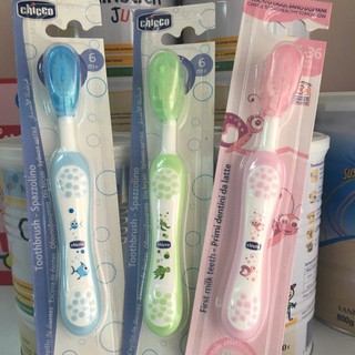 Bàn chải đánh răng Chicco cho bé 6M+