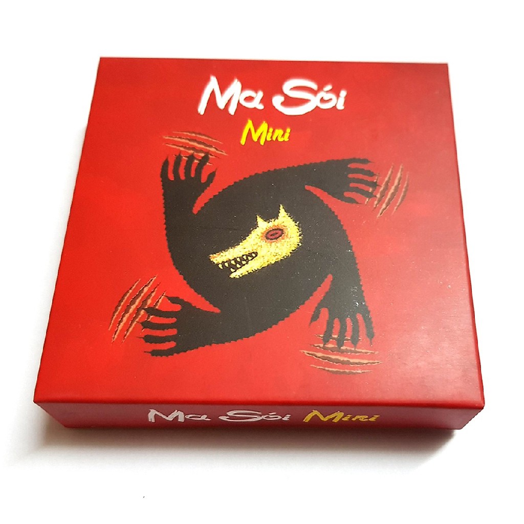 Bộ Bài Ma Sói Mini 22 Token thích hợp khi đi du lịch