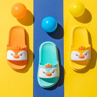 Dép lê, dép quai ngang siêu nhẹ cho bé trai bé gái hính bé gà con cute Hàn Quốc