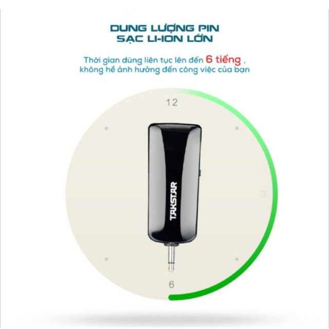 Micro Không Dây Deo Tai Takstar HM-200W
