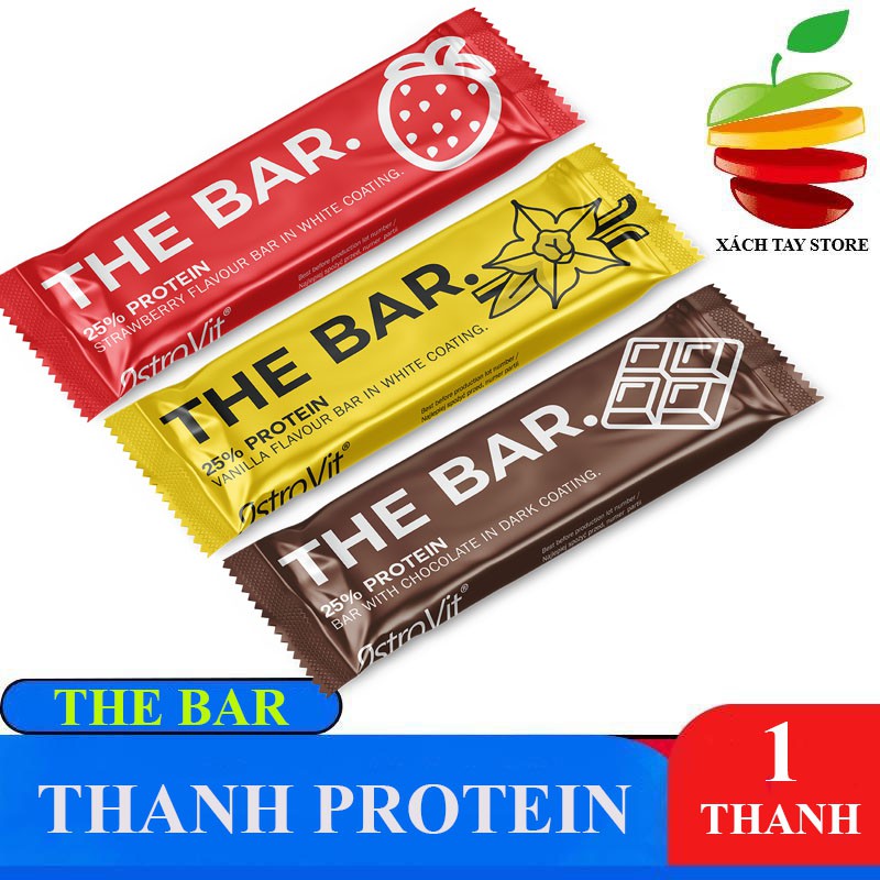 Bánh Protein Ostrovit The Bar 1 Thanh