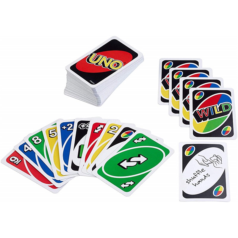 Card Game Uno | Bộ thẻ bài trò chơi Uno cơ bản | game party độc đáo cực vui nhộn thú vị