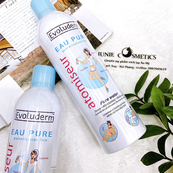 Xịt khoáng Evoluderm của Pháp