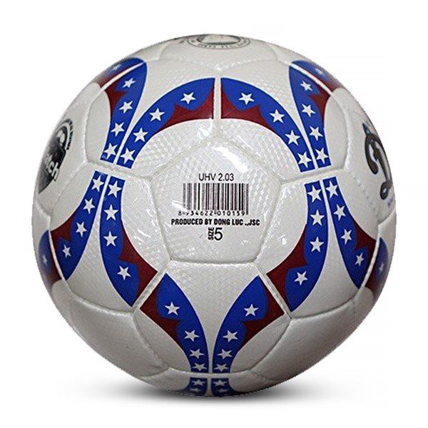 Bóng Đá Động Lực UHV 1.02 Size Số 5, Bóng Đá UHV 2.03 In Sao Size Số 5 Hàng chính hãng,Tặng kèm Kim Bơm + Lưới Đựng Bóng