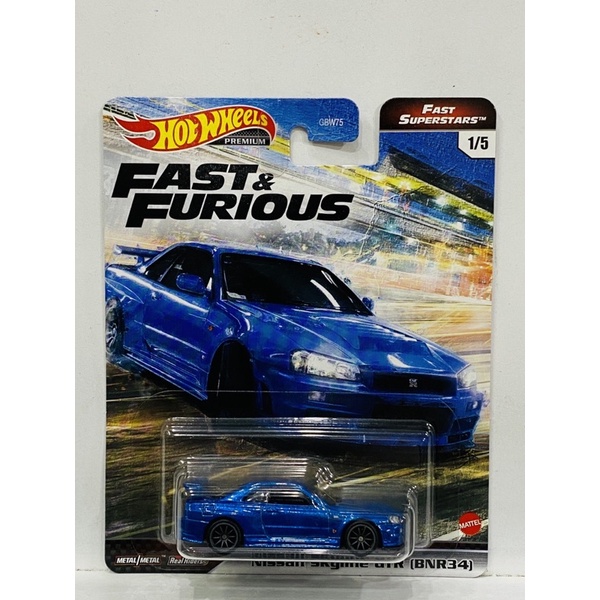 Hobby Store xe mô hình Hot Wheels Nissan Skyline GTR (BNR34)