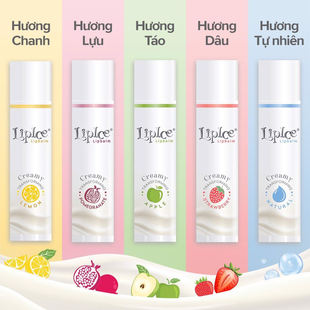 Son Dưỡng Môi Không Màu Lipice Creamy 4.3g