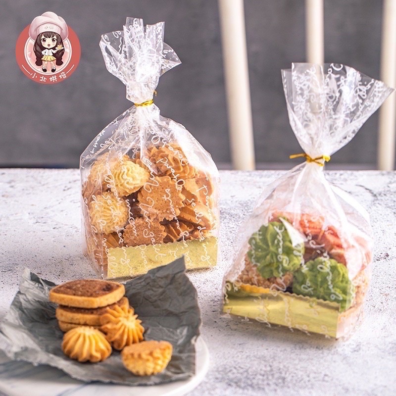 10 Túi đựng bánh kèm đế vàng