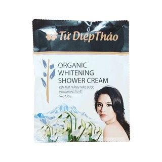 Kem tắm trắng hoa nhung tuyết hoặc cà phê (gói 130g) Tứ Diệp Thảo