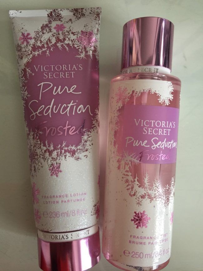 Victoria's Secret Frosted Fragrance Body Mist Limited Editon - 250ml Pure Seduction Frosted Mist