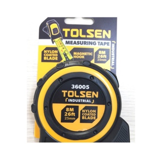 [RẺ NHẤT SHOPEE] Thước Cuộn (Công Nghệp) Tolsen 36005 (8 m x 25 mm)