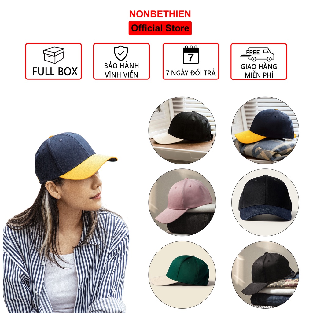 Mũ Nón trơn Kaki cao cấp