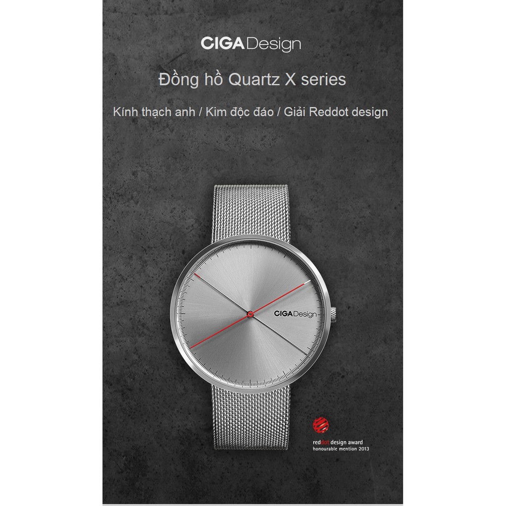 Đồng hồ Nam Quartz CIGA Design X series