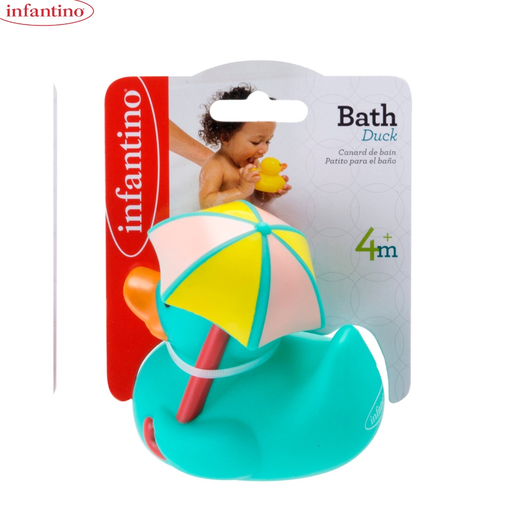 Đồ Chơi Hình Con Vịt INFANTINO Bath Duck Season 1 Dùng Thả Bồn Tắm Cho Bé Bằng Chất Liệu Nhựa ABS Cao Cấp An Toàn