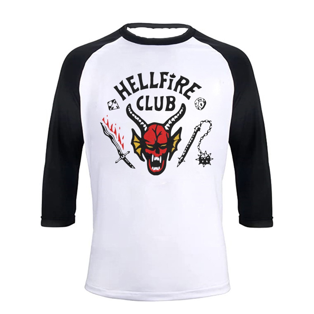 Áo phông Stranger Things, Bộ áo sơ mi Stranger Things, áo sơ mi Hellfire Club, bộ áo sơ mi Stranger Things Dustin