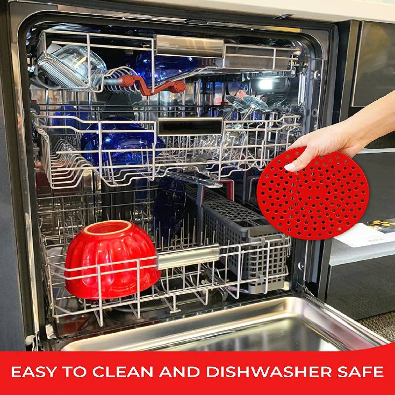 Miếng Lót Nồi Chiên Không Dầu Bằng Silicone Chống Dính Có Thể Tái Sử Dụng