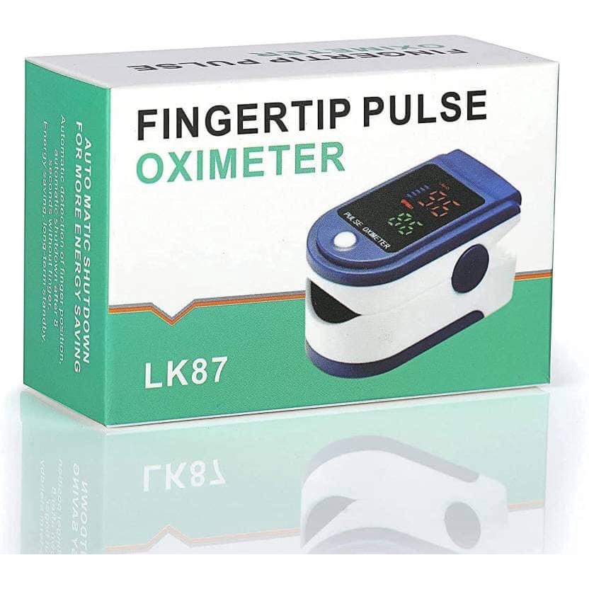 Máy đo SPO2, Máy đo nồng độ oxy trong máu và đo nhịp tim cầm tay LK87- Tặng kèm pin + dây đeo
