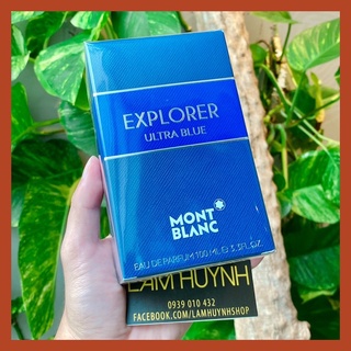 Nước hoa explorer ultra blue mont blanc 100ml