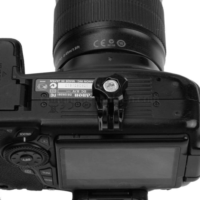 Đầu Chuyển Chân Máy Ảnh Tripod 1/4-inch Dành Cho GoPro Và  Action Cameras