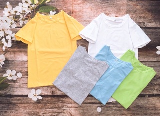 BẢNG MÀU ÁO THUN TRƠN 2X